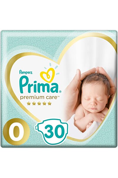 Prima Premium Care Bebek Bezi Beden:0 (1.5-2.5KG) Prematüre 30 Adet Ekonomik Pk