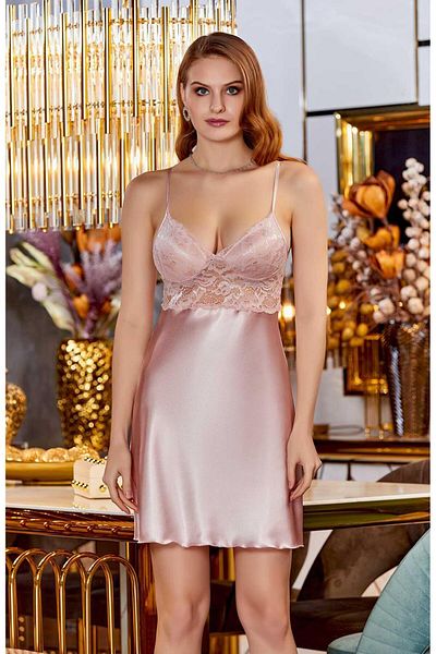 gd goldoremi Set de 6 piese din satin pentru femei Jeremi S300