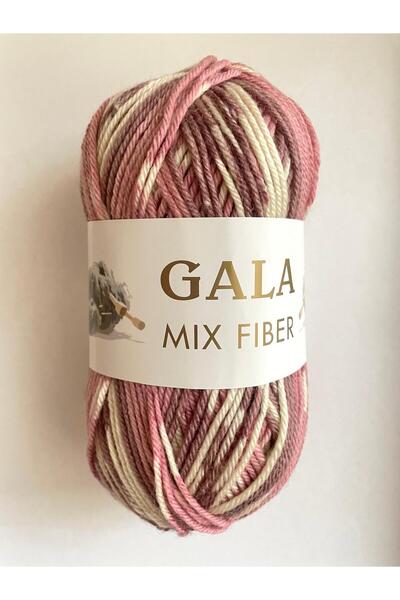 Himalaya GALA MIX FIBER AKILLI DESEN BORDO 5 ADET