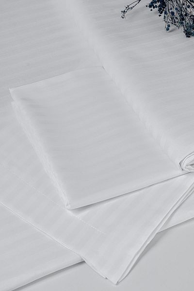 VAROL Μαξιλαροθήκη ξενοδοχείου 2 τεμαχίων Zeus Series Cotton Satin 50x70
