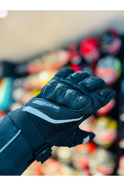 Scoyco Mc83 Winter Motorcycle Gloves (Black-Grey)