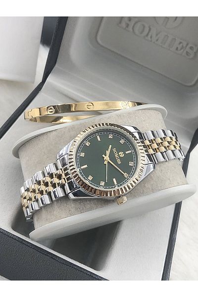 Homies Homi̇es Wristwatch Steel Bracelet with Gift Hmsby- 202502620