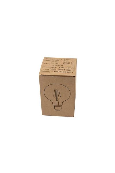 Homelux Filament Led Bulb 12W, E27, 960 Lm, Half-Silver Type, G125-12Lws