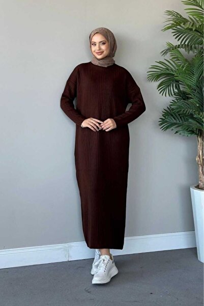 mf venessa Πλεκτό Γυναικείο Φόρεμα καλής ποιότητας - Τυπικό μέγεθος 38-46