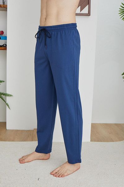 KLY Ανδρικό μονό παντελόνι 200 Plus Size