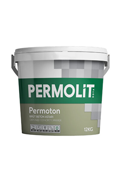 Permolit Permoli̇t Permoton Brüt Beton Astarı 12 Kg