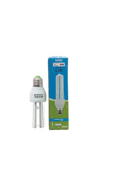 Homelux Led Bulb 3U, E27, 9W, Lc