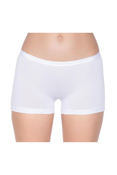Yıldız İç Giyim Star 3620 - Women's White Belted Modal Boxers