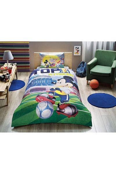 STOREMAX Jvnnshop Licensed Mickey Goal Duvet Cover Set 646268