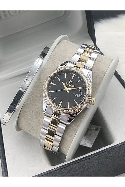 Homies Homi̇es Wrist Watch - Steel Bracelet Gift Hmsby- 202502615