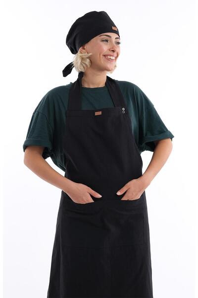 Genel Markalar Askılı Mutfak Önlüğü Bone Seti Çift Taraflı Eoc Teknolojisi