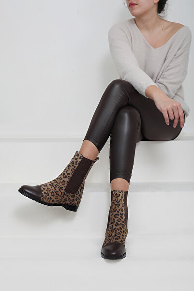 37Numara ΓΥΝΑΙΚΕΙΕΣ ΜΠΟΤΕΣ ΛΕΟΠΑΡΔΑΛΑΣ ΜΕΓΑΛΟΥ ΜΕΓΕΘΟΥΣ ΓΝΗΣΙΟ ΔΕΡΜΑ 41-42-43-44-LEOPARD