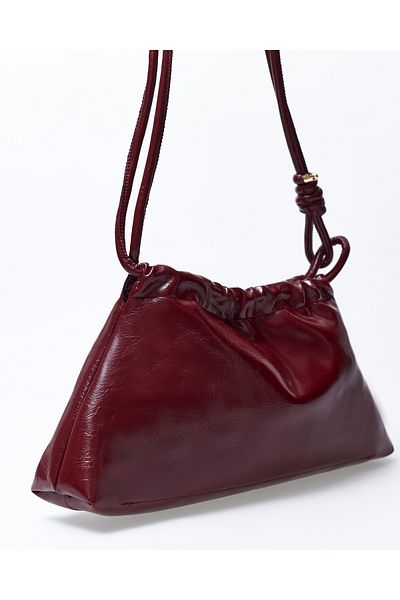 UK BAGS Handbag Stylish Design Rope Strap Snap Fastener Hand and Shoulder Bag