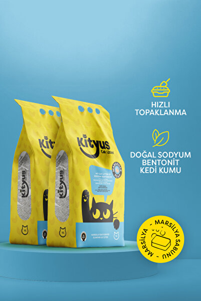 Kityus 2'li Avantaj Paketi Ekstra Hijyenik Ince Taneli Topaklanan Tozsuz Mars...