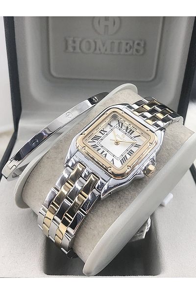 Homies Homi̇es Wrist Watch - Steel Bracelet Gift Hmsby- 202502607