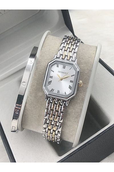 Homies Homi̇es Wristwatch Steel Bracelet with Gift Hmsby- 202502619