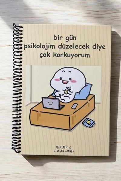 bir gün psikolojim düzelecek diye çok korkuyorum Tarihsiz Haftalık Planlayıcı To Do List