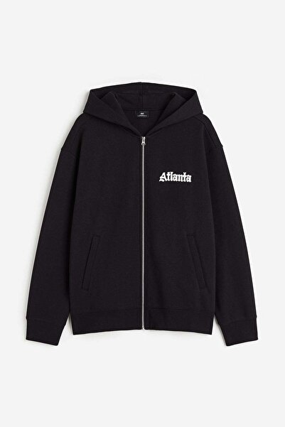 H&M Relaxed Fit Zip-through hoodie