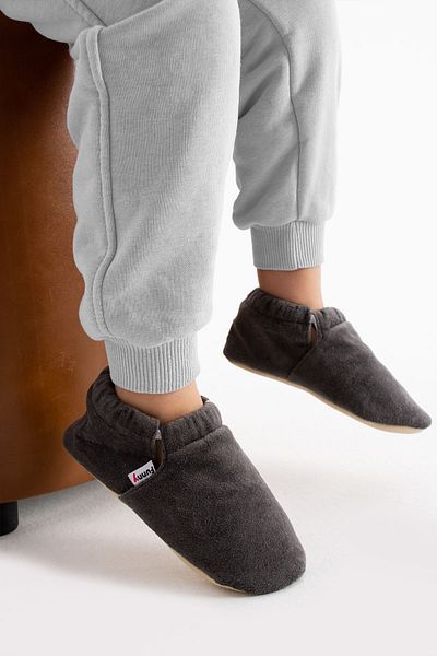 Funny Baby Velvet Booties Comfortable Wear Flexible Sole Organic Breathable Surface Ergonomic