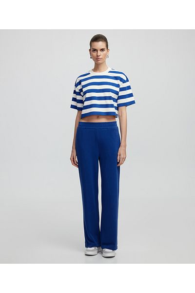 İpekyol Striped Crop T-Shirt