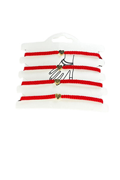 MODA 4’lü Kalpli Makrome Arkadaşlık Bileklik Seti – Dostluğun Simgesi!