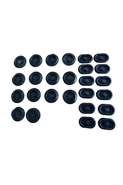 PEX Araç Altı Su Tapası - 14 Adet Yuvarlak 12 Adet Oval Set (Volkswagen Audi ...