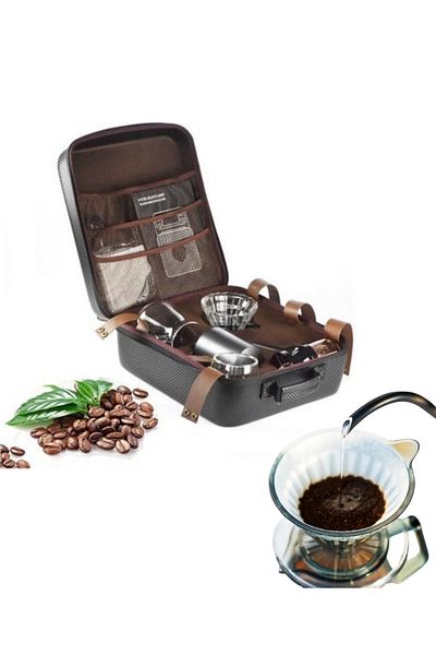MAAS 9 Piece V60 Coffee Drip Kit
