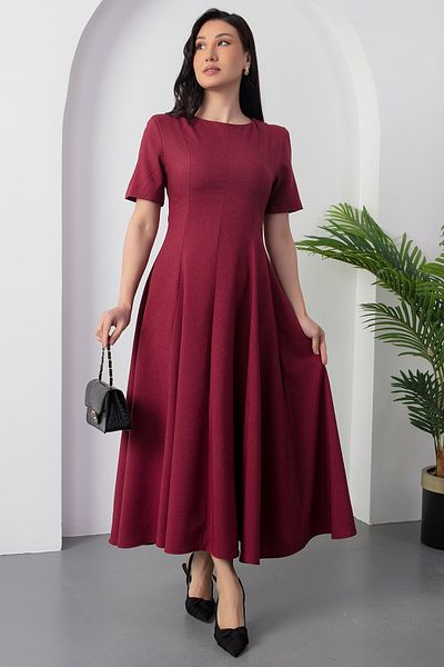 PULLIMM Rochie cu mânecă scurtă cu decolteu oval NY4515