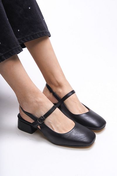 Riccon Tephlania 0012020   Black Women's Heeled Shoes
