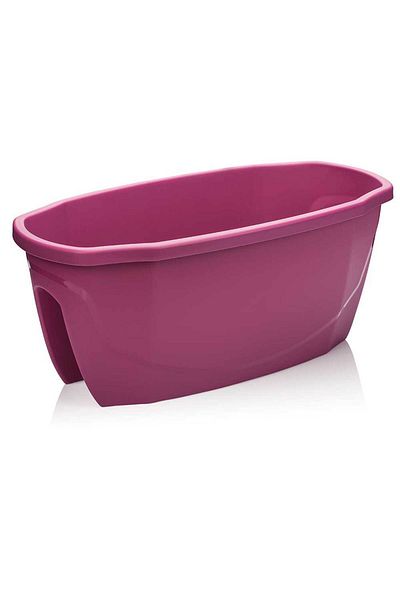 Homelux Emerald Planter, 15.5 L, Lilac, Polypropylene