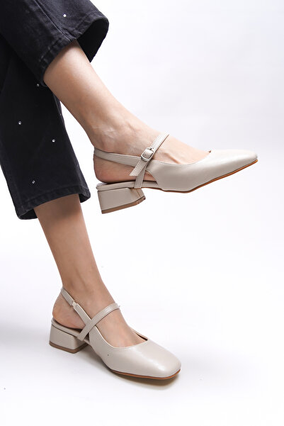 Riccon Tephliania 0012020   Model Women's Heeled Shoes - Skin Color