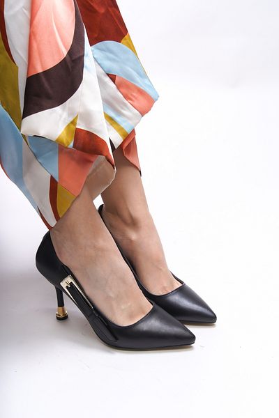 Riccon Pantofi cu toc pentru femei Ysathae negri - 0012968   Model