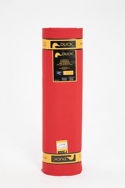 FAVORA 5 μέτρα Red Premier Meter Λινό πανί πάπιας - Αδιάβροχο Drk8077