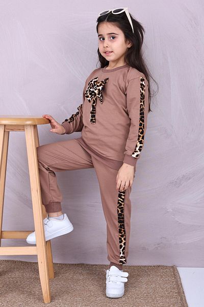 RAPAPA Girl's 2 Yarn Bottom Top Set Tracksuit 2502 Kah