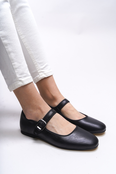 Riccon Gisnalore Kadın Babet 0012277 Siyah Cilt