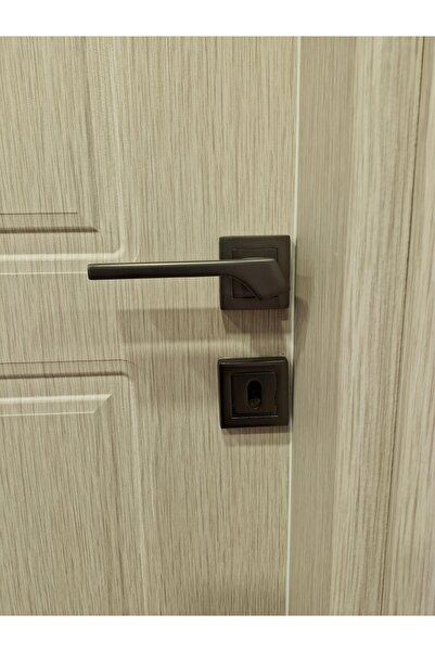 ORSAYAPI MAT ANTRASİT ALÜMİNYUM ODA TİPİ KAPI KOLU