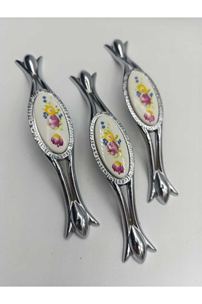YAREN METAL MOBİLYA AKSESUARLARI BADEM D2 128mm KROM