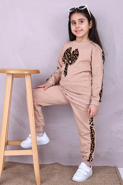 RAPAPA Girl's 2 Thread Bottom Top Suit Tracksuit 2502V