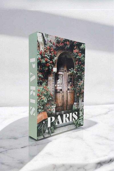 BayCazip Decorative Book Look Box Set of 2 Decorative Book Looking Box
