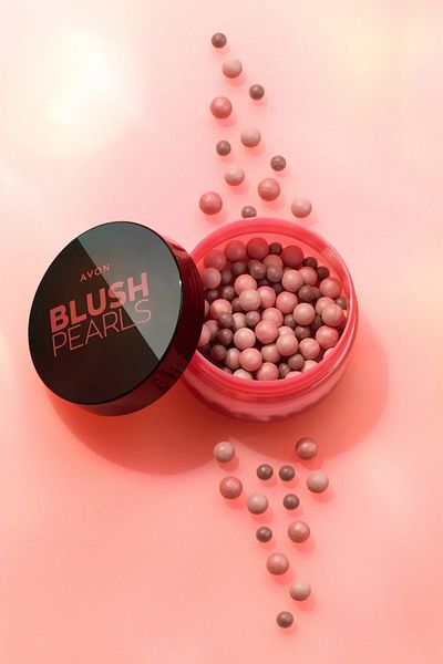 AVON أحمر الخدود اللؤلؤي العميق