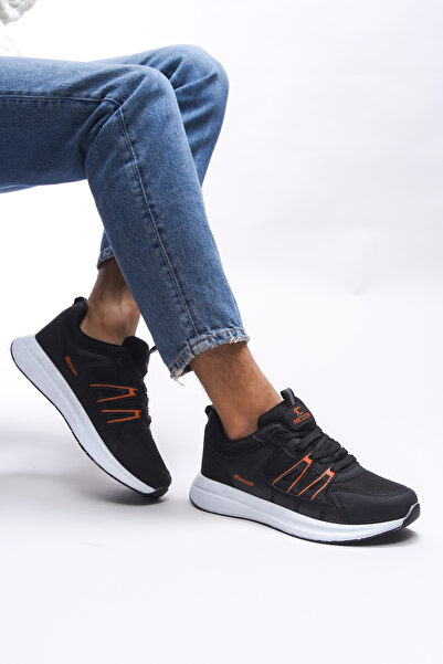 Riccon Clerduin Men's Sneakers 001243 Black and White