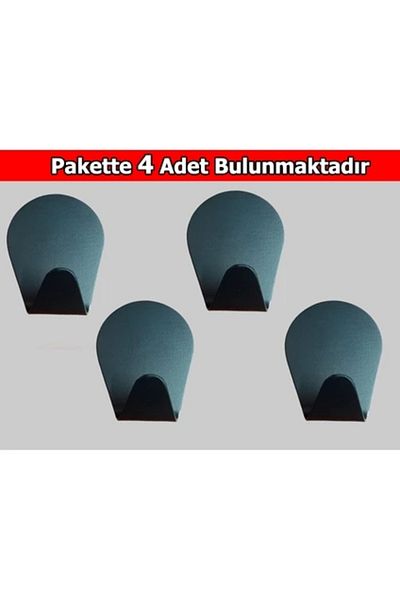 STOREMAX Suport pentru prosoape pentru halat de baie, autoadeziv, 4 piese