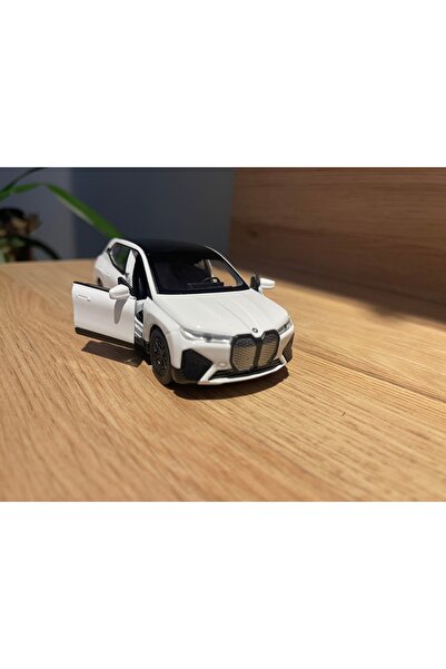 liss çarşı BMW iX Klasik Metal Araba Kapısı Açılan Çek Bırak Model Araba %100...