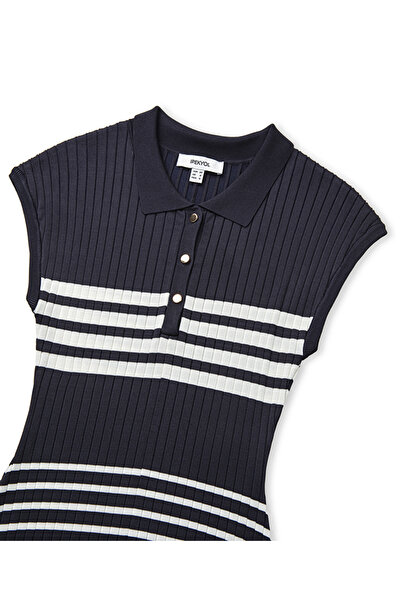 İpekyol Striped Knitwear Dress