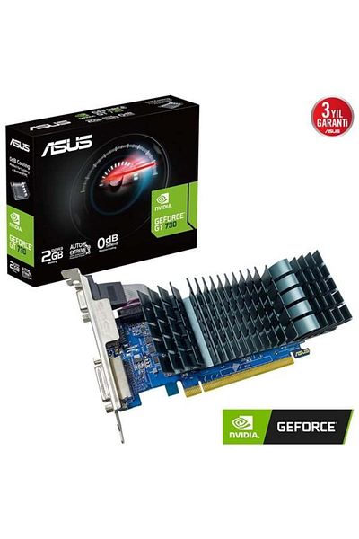 ASUS 2Gb Gt730-Sl-2Gd3-Brk Evo Ddr3 64Bit HDMI Dvi Pcie 16X V2.0