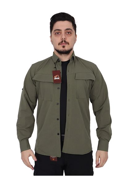 KORDAK Πουκάμισο Tactical Outdoor - Πουκάμισο Tactical Khaki