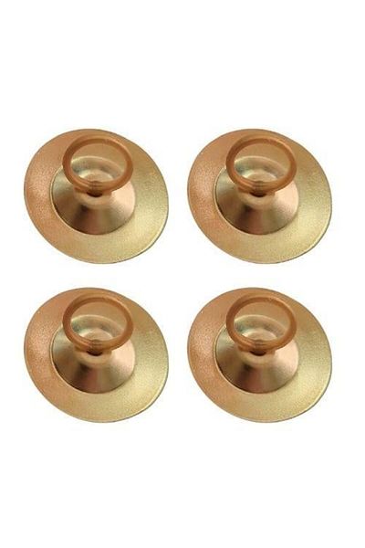 Sounders Professional Sound Systems Metal Finger Bell Tarkan Bell Dancer Bell Game Bell (4 Pieces)