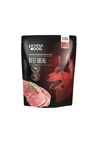 PrimaDog كيس طعام الكلاب بوجبة لحم البقر - 260 جرام