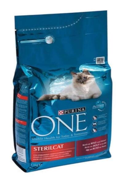 Purina One Sterilised Sığır Etli Kısırlaştırılmış Kedi Maması 1,5 Kg