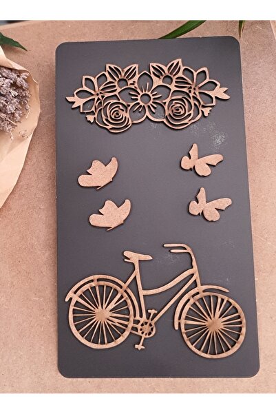 MyDafni HAM MDF BOYANABİLİR QUEEN CRAFT LAZER SET 02